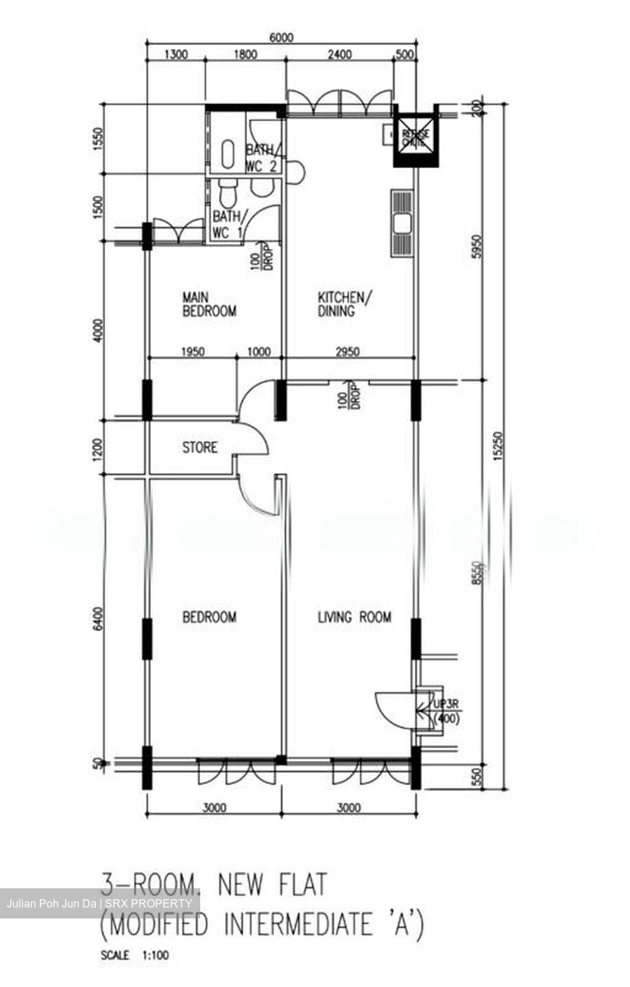 Blk 409 Bedok North Avenue 2 (Bedok), HDB 3 Rooms #503636981